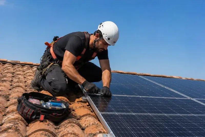 Maintenance et monitoring de panneaux solaires à Saint-Paul-lès-Romans