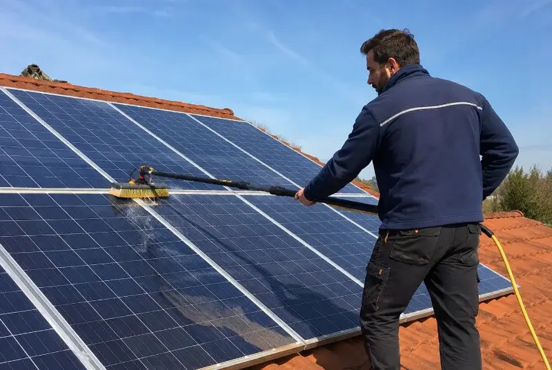 Nettoyage et entretien de panneaux solaires à Saint-Paul-lès-Romans